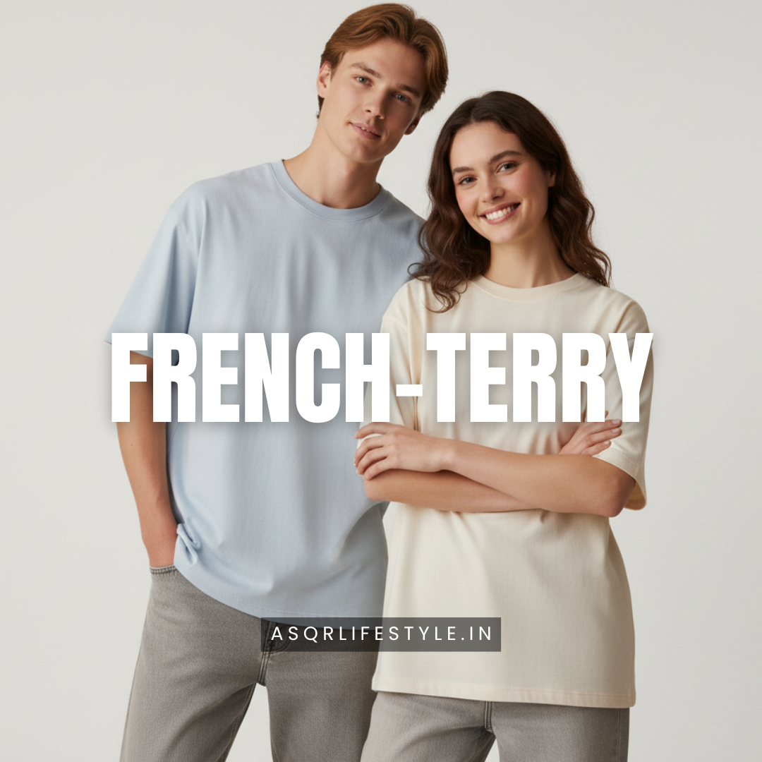 French Terry oversized Tee