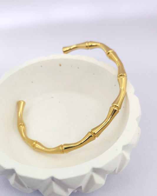The Signature Bamboo Bangle | A Chic Stacking Cuff