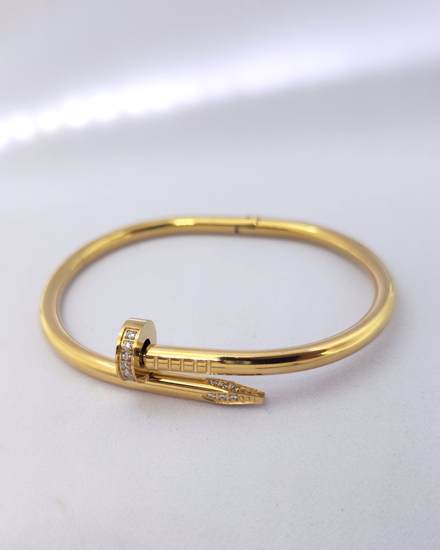 The Parisian Nail Bangle | 18k Gold Plated Iconic Cuff