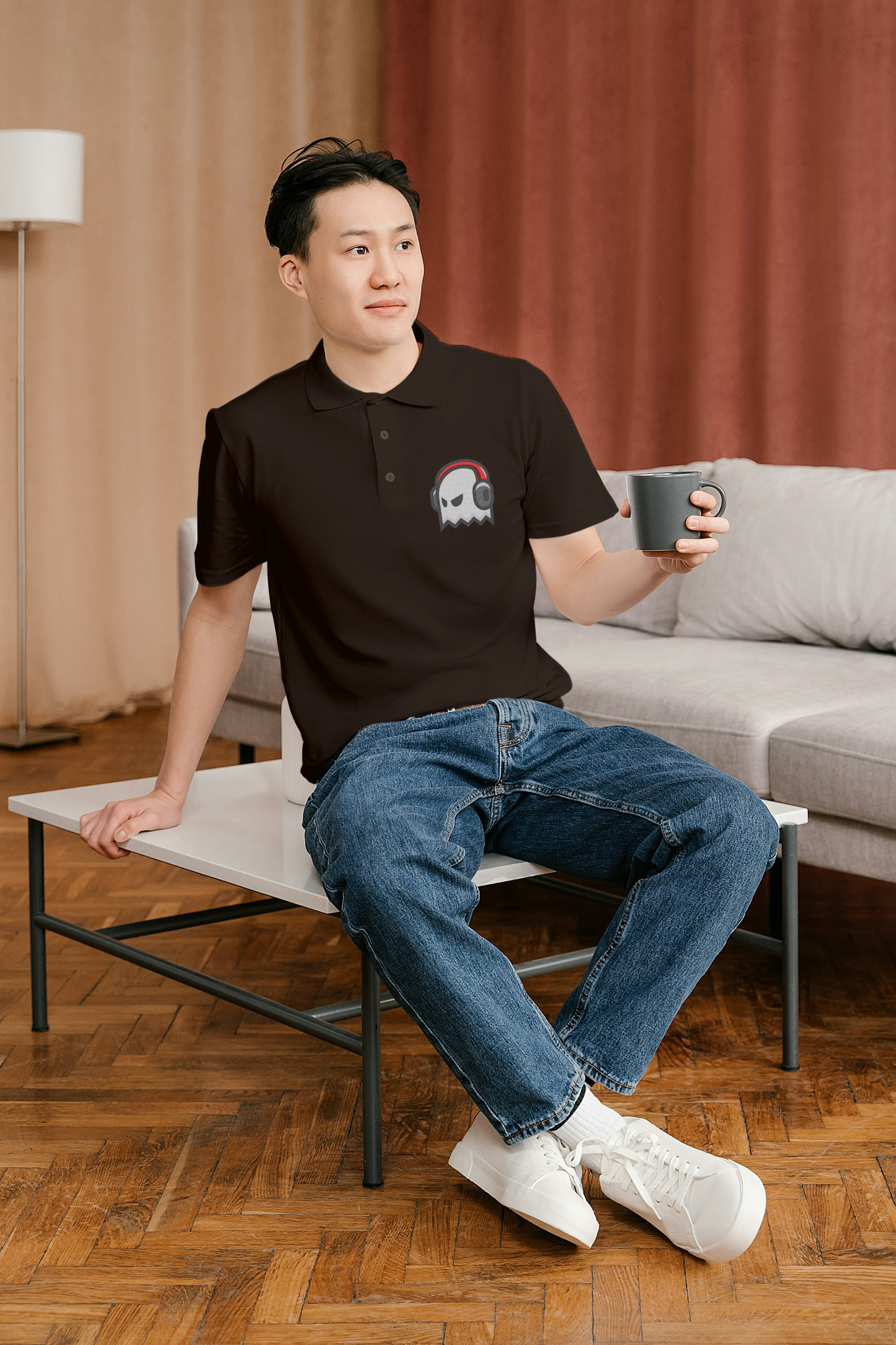 Ghost Beats Polo – Coffee Brown Elegance