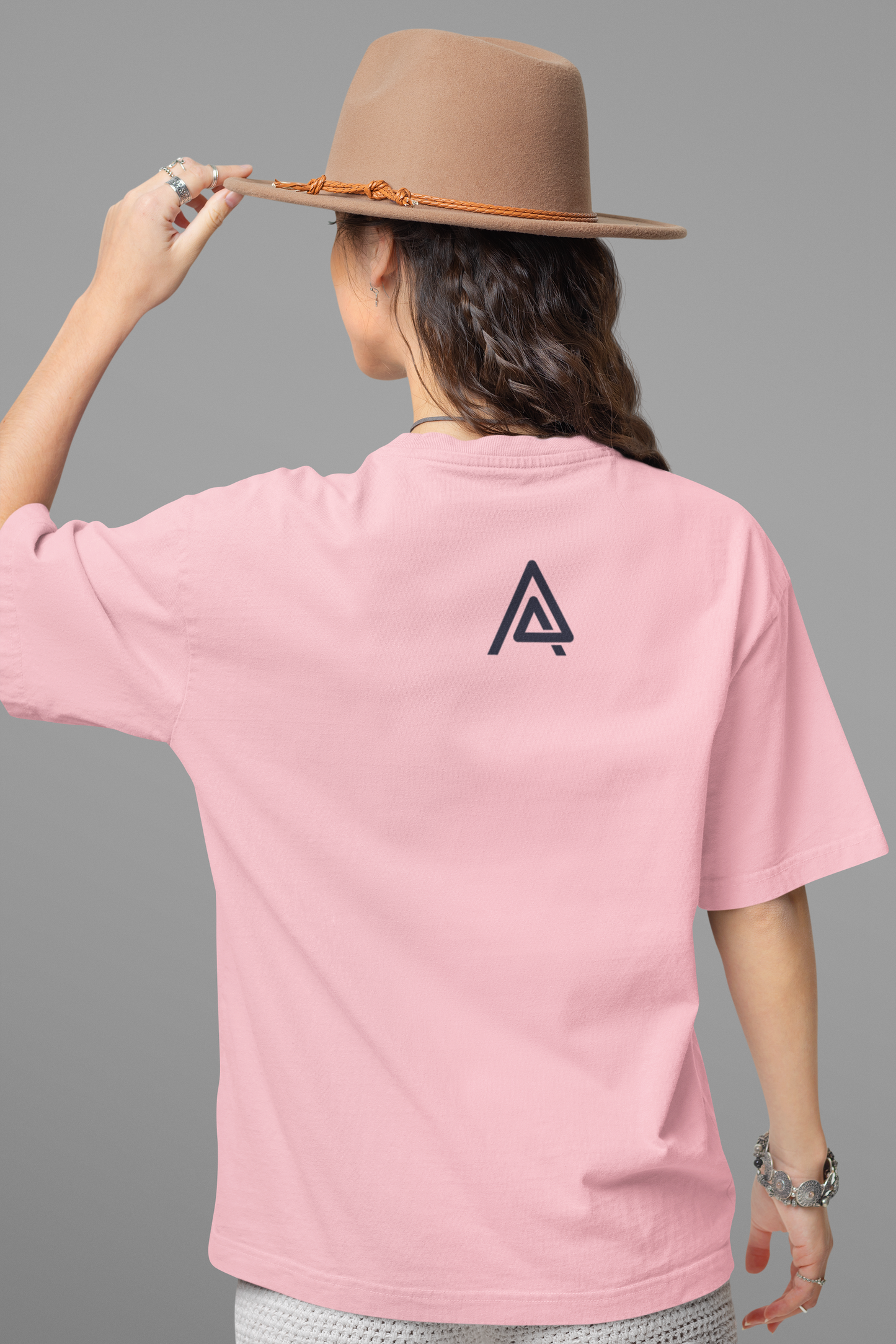 Asqr Original Unisex Tee – Oversized Fit, Premium Print, Light Hues