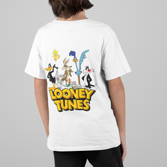 Looney Tunes Boys' Character T-Shirt | Front & Back Graphic