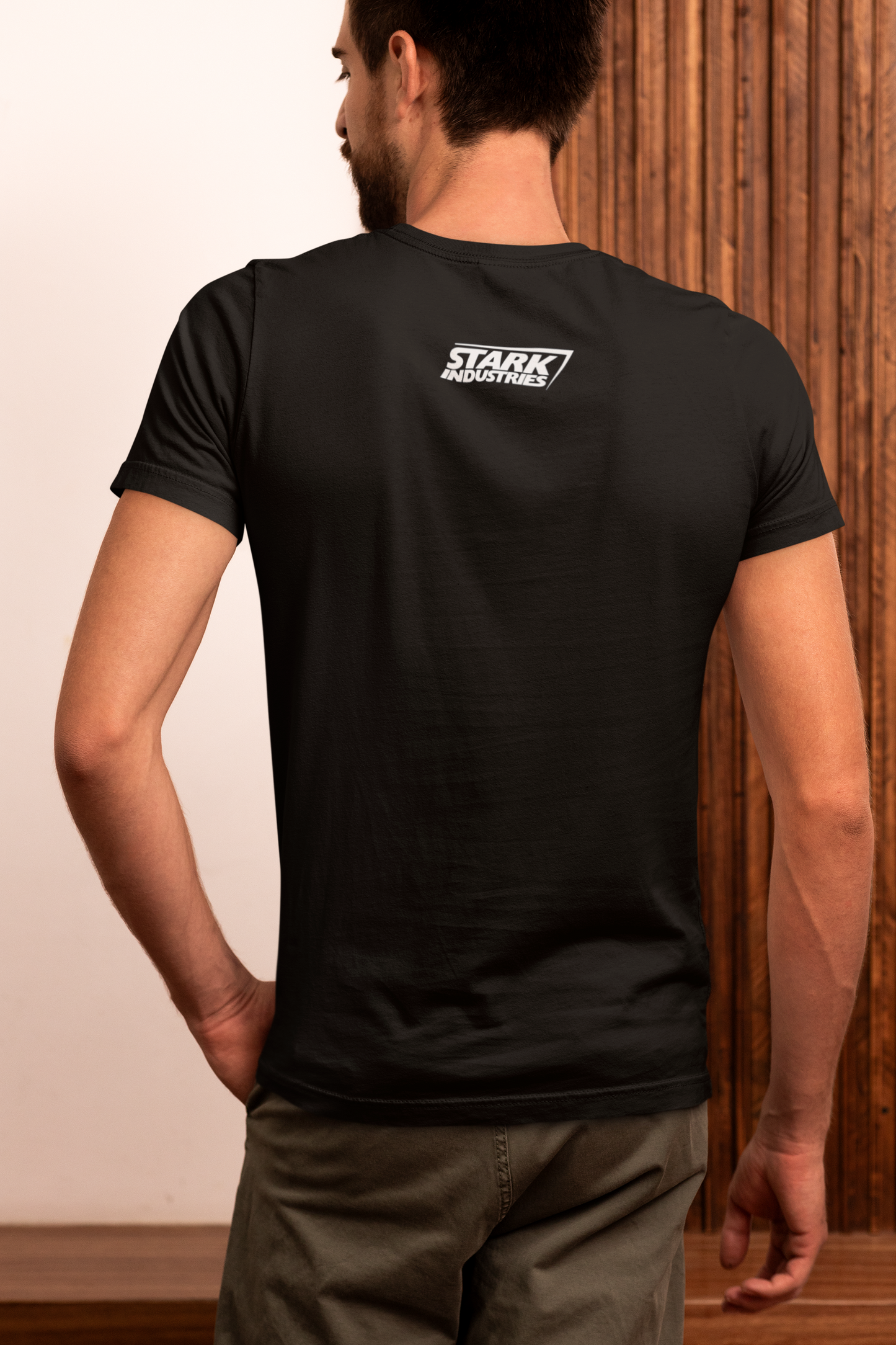 Premium Supima Cotton Marvel T-Shirt for Men - Iron Man Arc Reactor Design