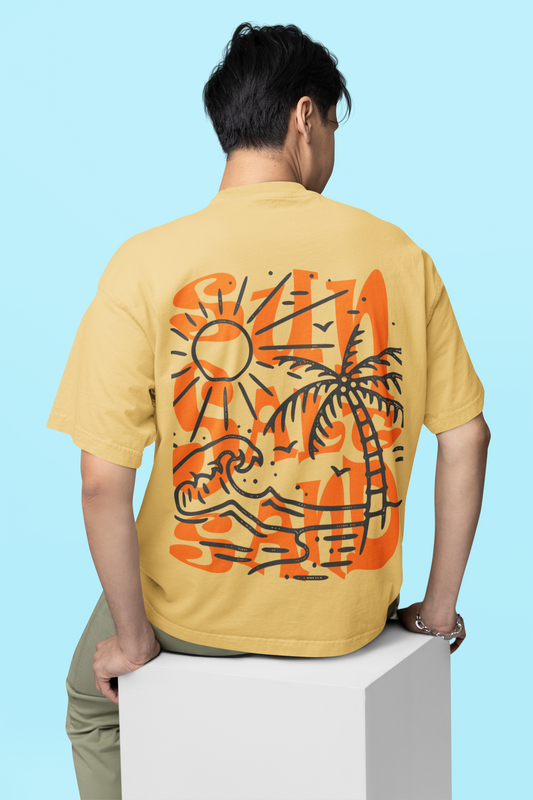 The Salty Soul Escape Tee Unisex Oversized Tee