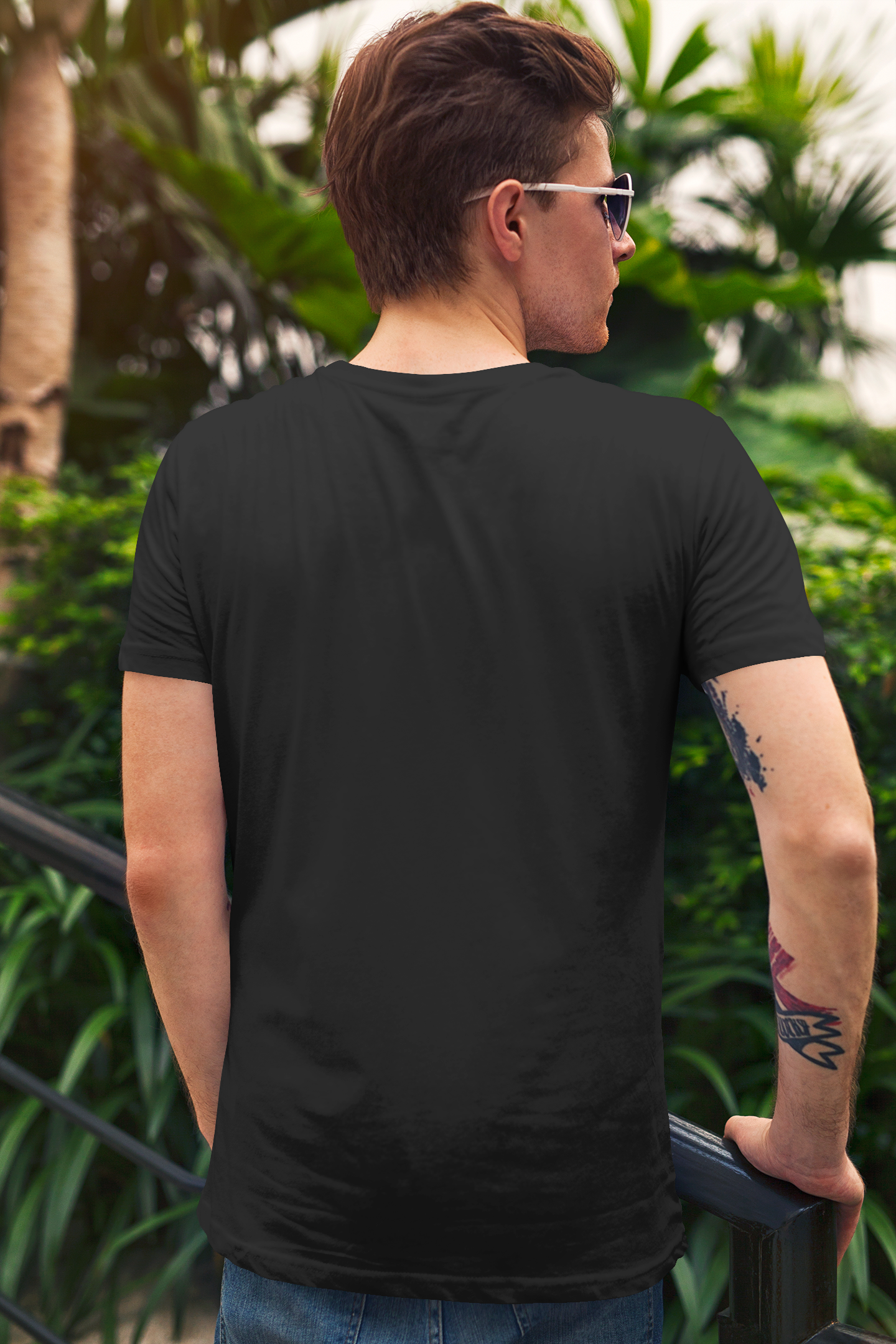 Men's Urban Lion King T-Shirt | Streetwear Graphic Tee - Black