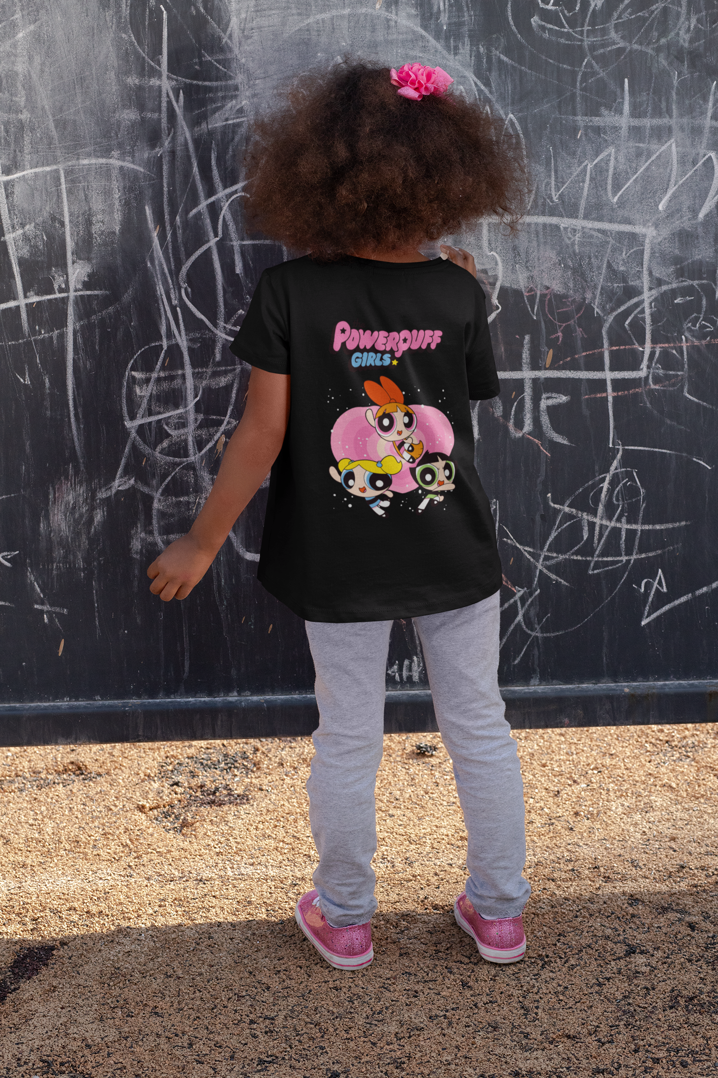 The Powerpuff Girls Pop Art T-Shirt | Retro Cartoon Graphic Tee for Girls