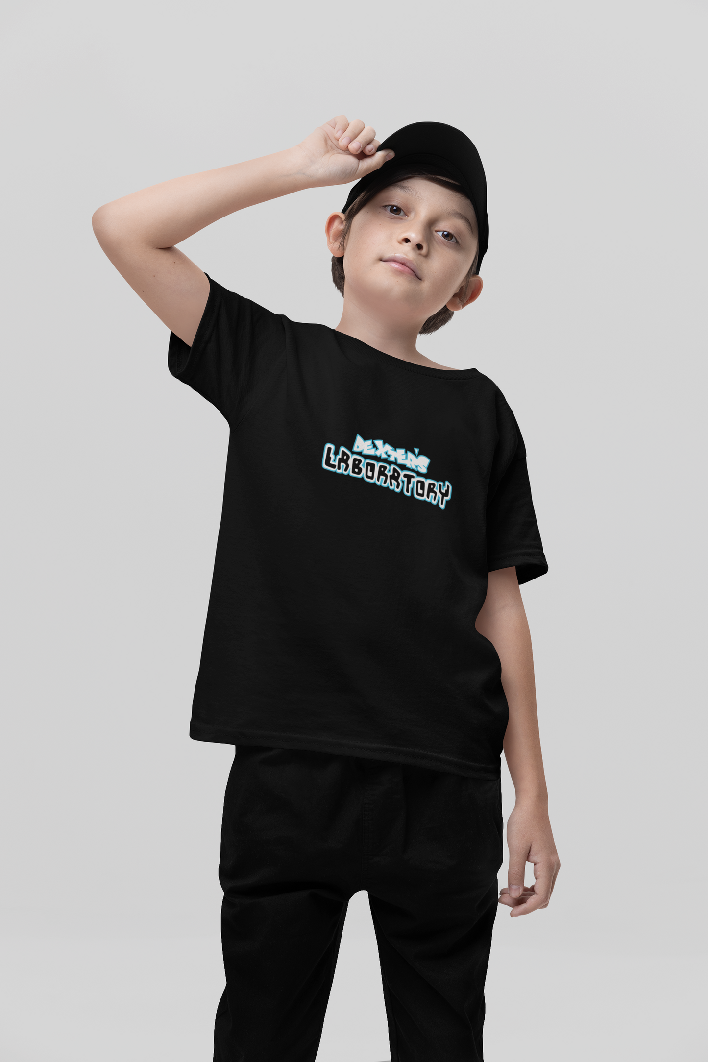Cartoon Network Dexter Tee - "For Science!" Print - Boys Cotton Shirt