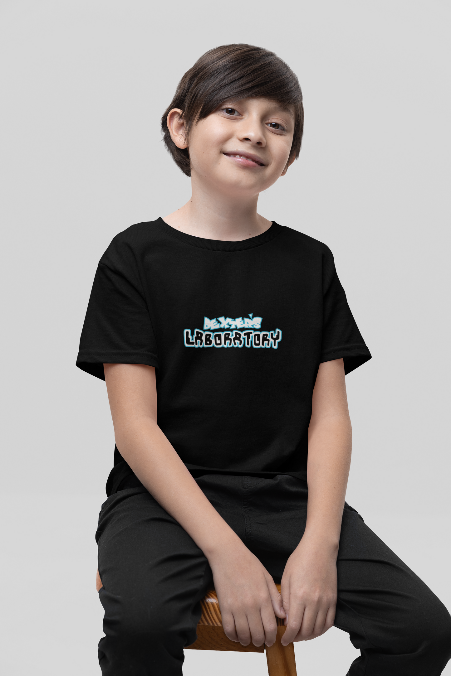 Cartoon Network Dexter Tee - "For Science!" Print - Boys Cotton Shirt