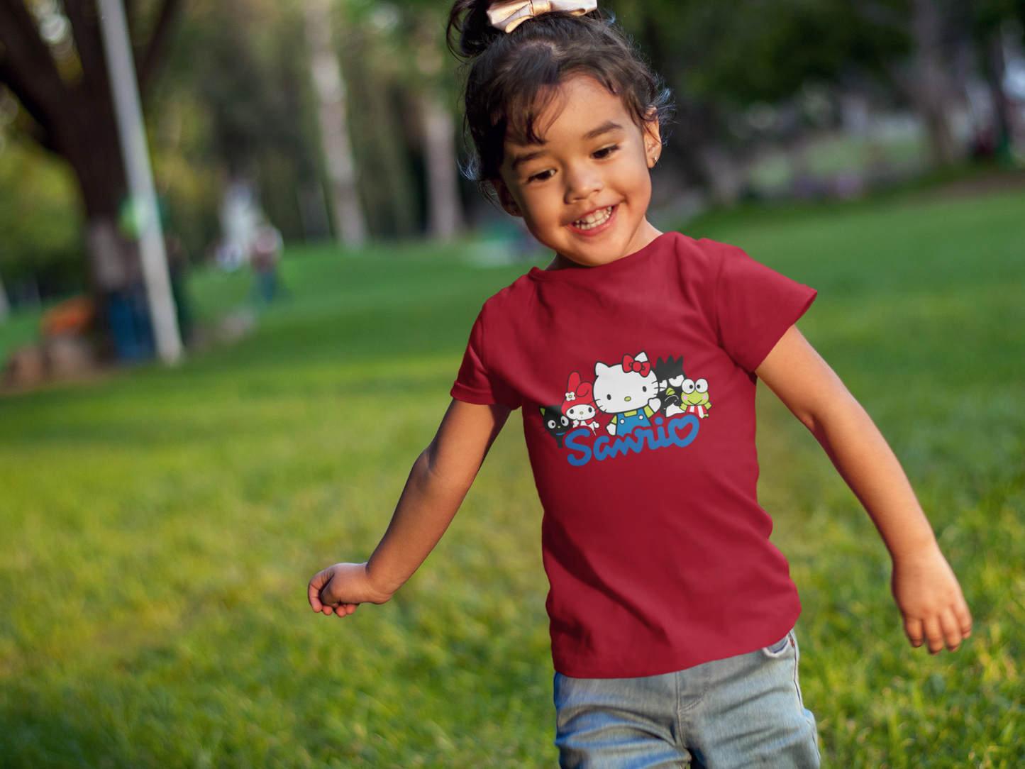 Kids' Sanrio Friends Graphic Tee - Soft 100% Cotton (Hello Kitty & More)