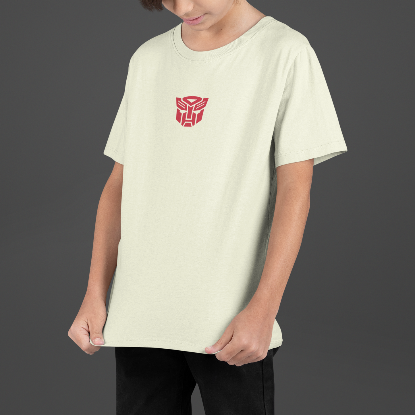 Comfortable 100% Cotton Kids T-Shirt with Iconic Optimus Prime Print
