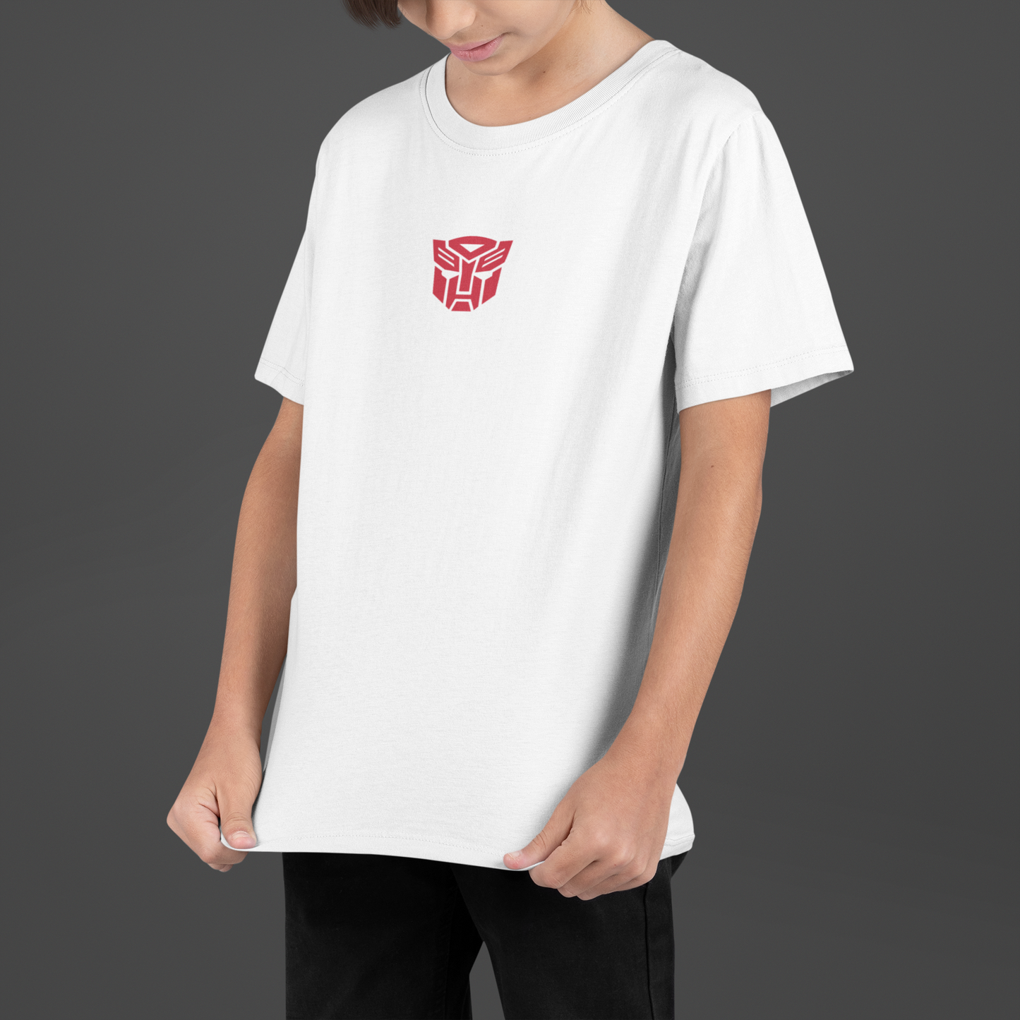 Comfortable 100% Cotton Kids T-Shirt with Iconic Optimus Prime Print