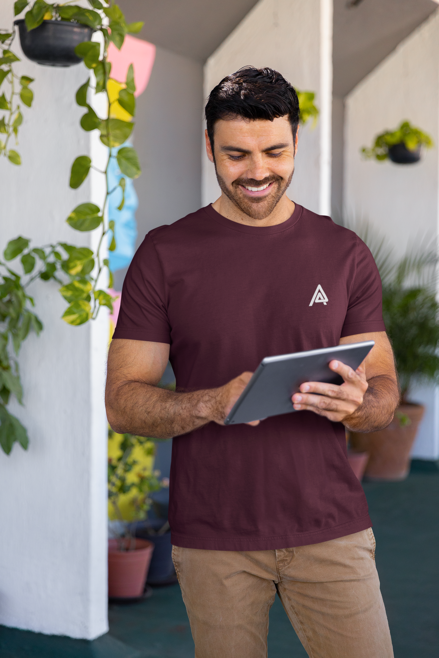 Premium Supima Cotton T-Shirt – Ultra-Soft & Breathable | Deep Shades
