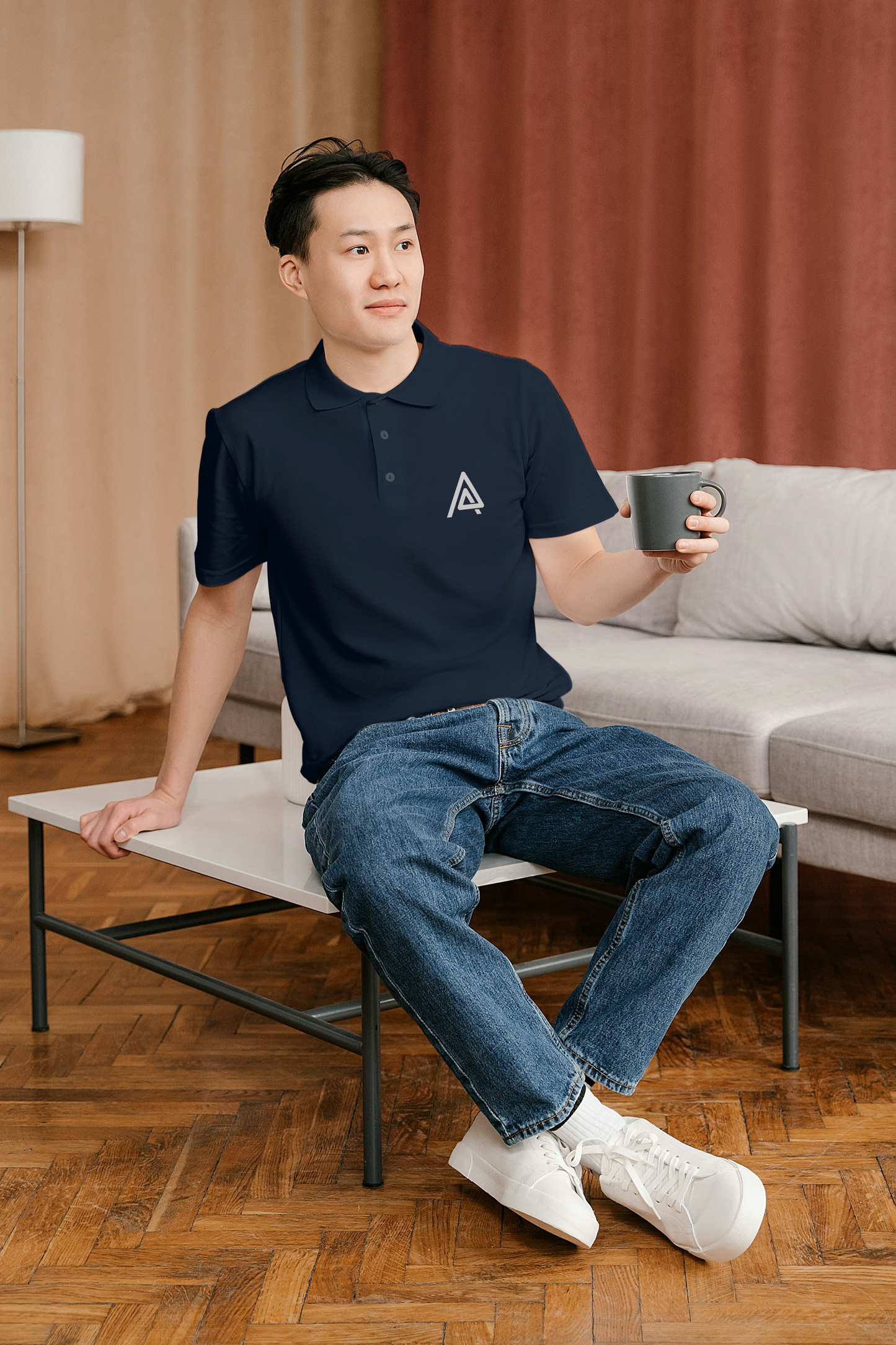 Asqr Lifestyle Polo – Deep Tones & Signature Embroidery