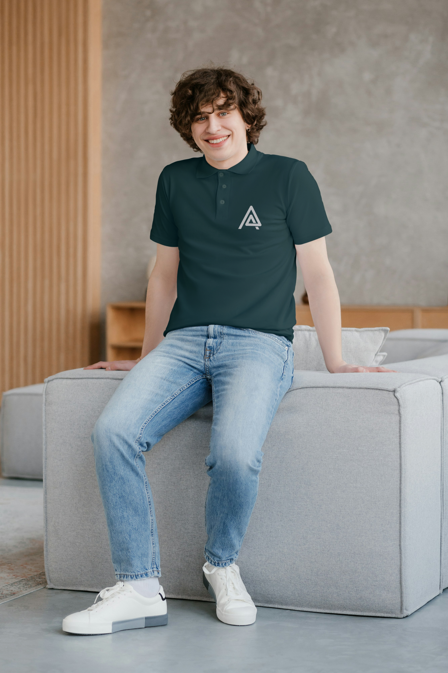 Asqr Lifestyle Polo – Deep Tones & Signature Embroidery