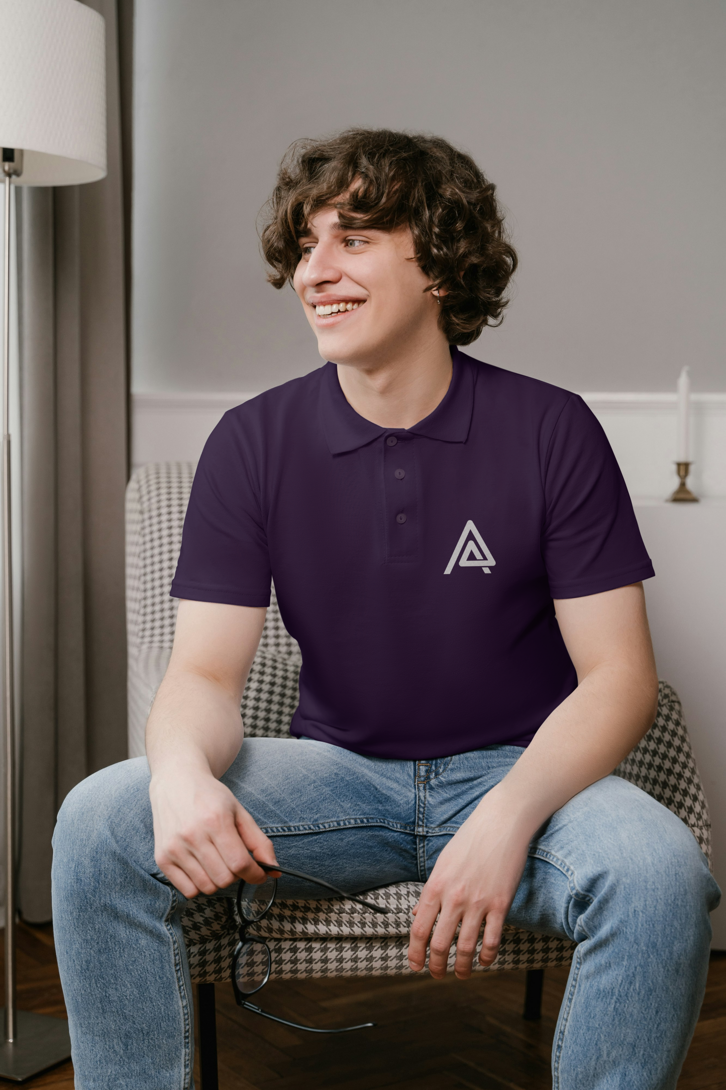 Asqr Lifestyle Polo – Deep Tones & Signature Embroidery