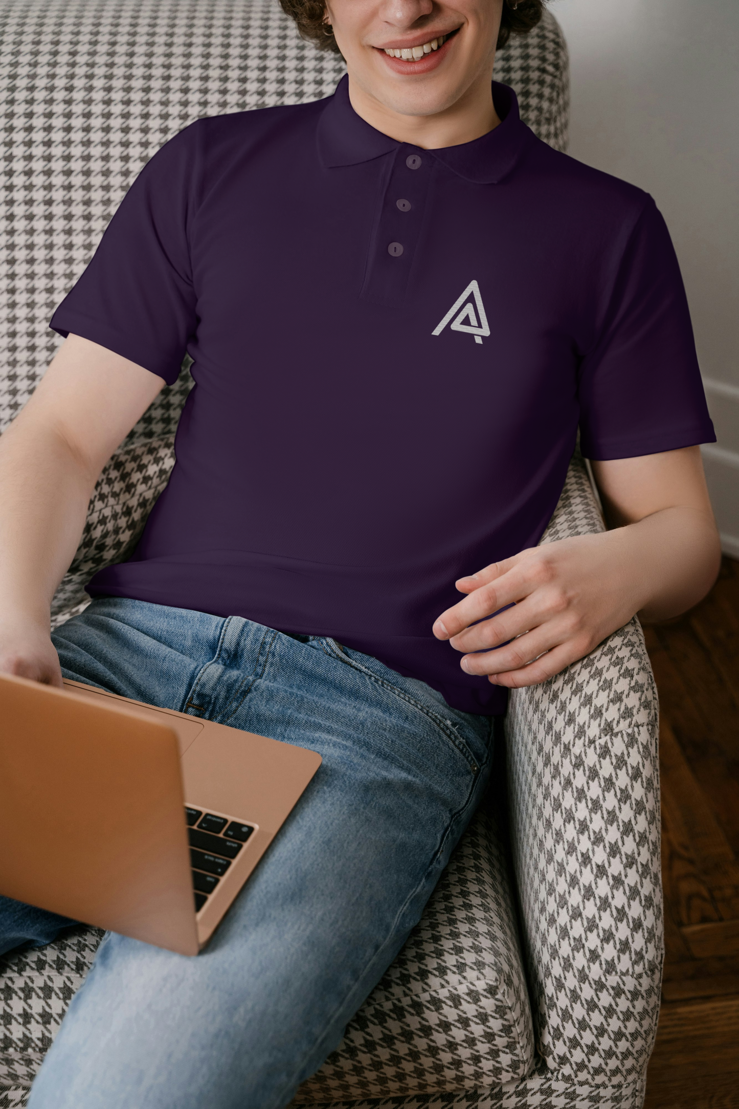 Asqr Lifestyle Polo – Deep Tones & Signature Embroidery