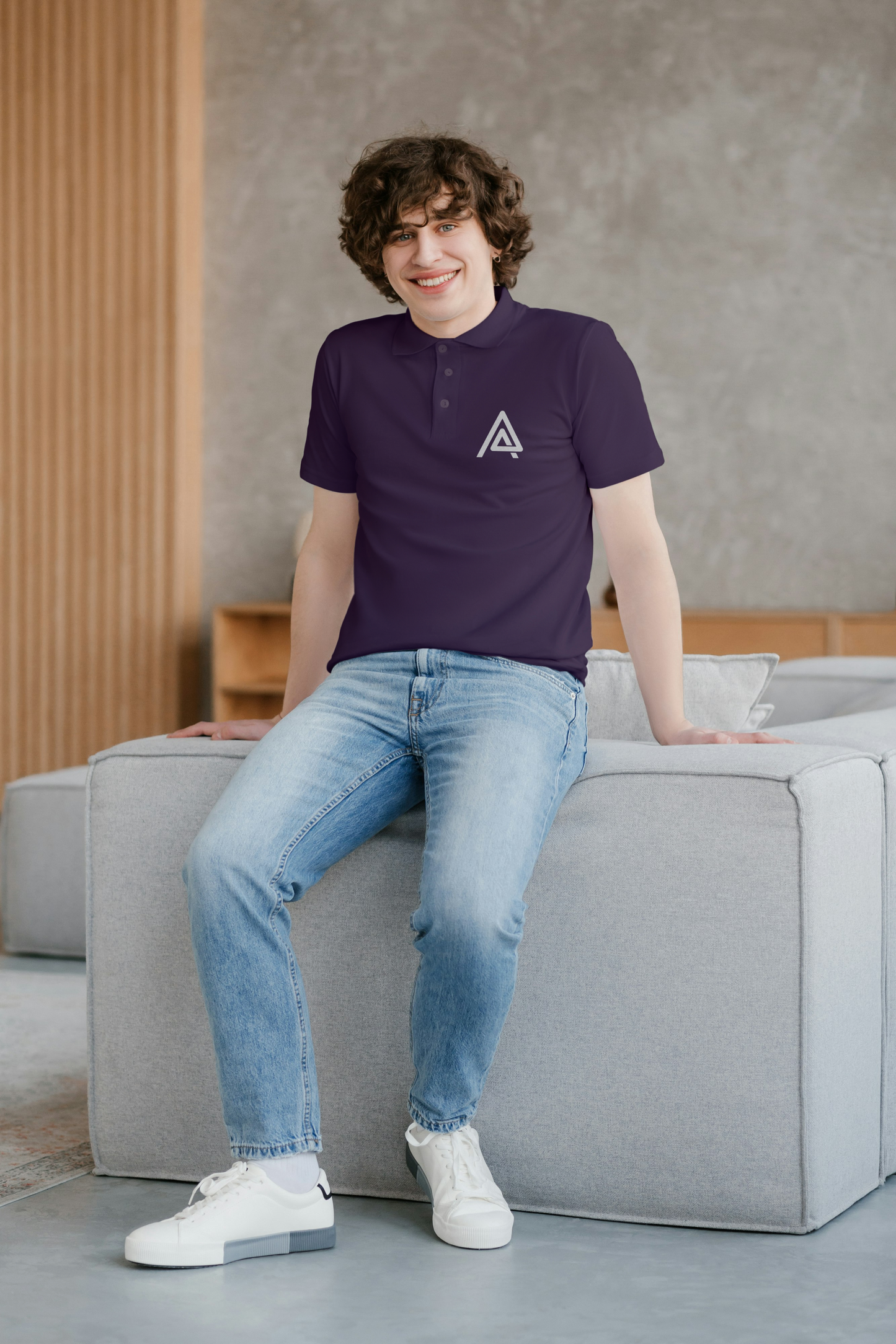 Asqr Lifestyle Polo – Deep Tones & Signature Embroidery