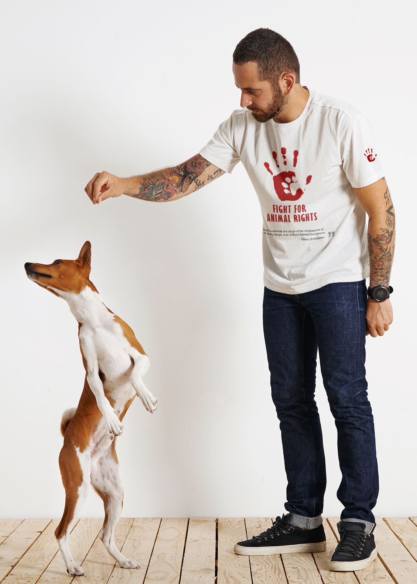 Stand with Delhi's Street Dogs Tee | A Voice for the Voiceless Unisex T-shirt