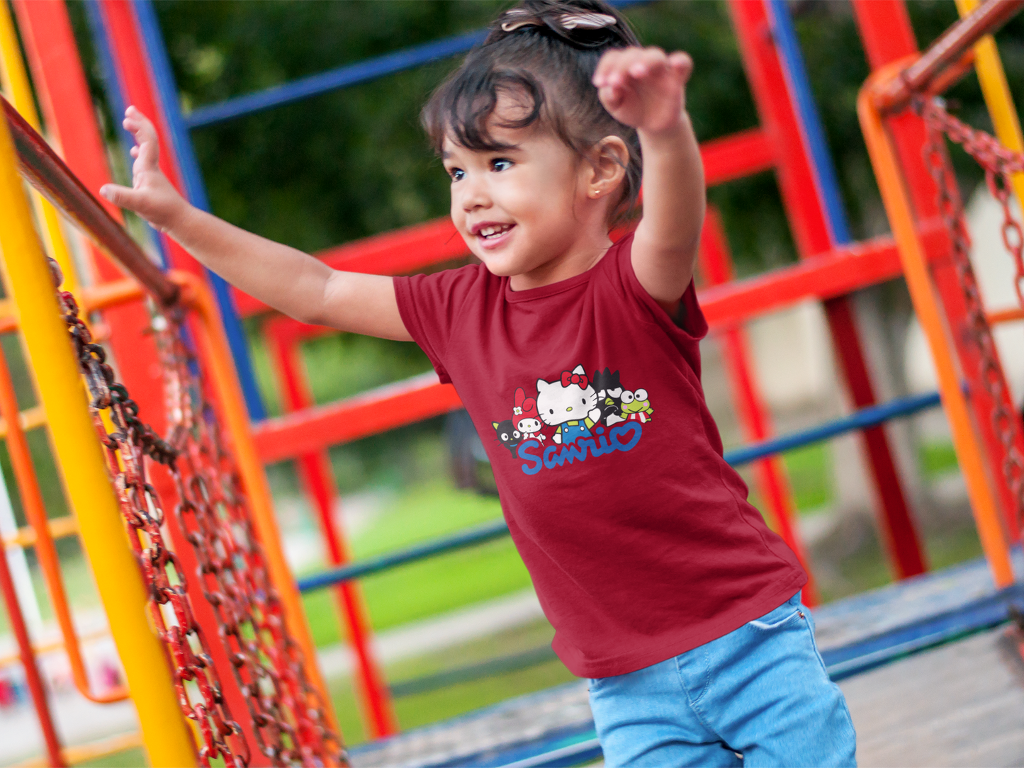 Kids' Sanrio Friends Graphic Tee - Soft 100% Cotton (Hello Kitty & More)
