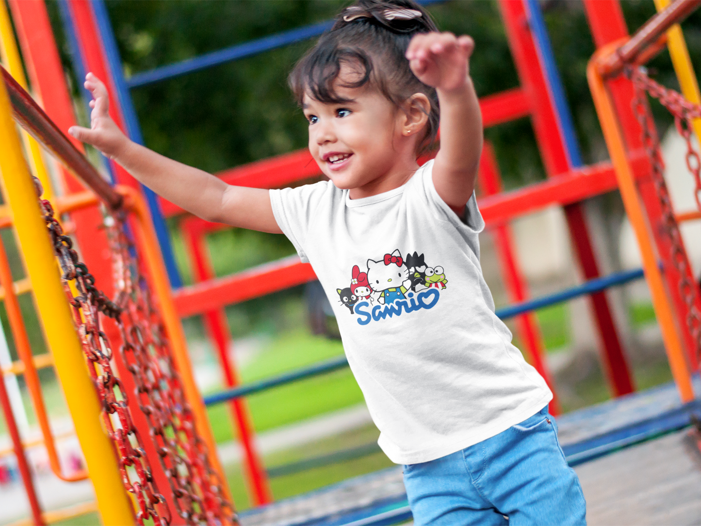 Kids' Sanrio Friends Graphic Tee - Soft 100% Cotton (Hello Kitty & More)