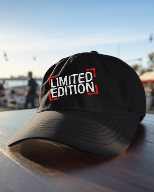 Black "Limited Edition" Baseball Cap - Exclusive Design