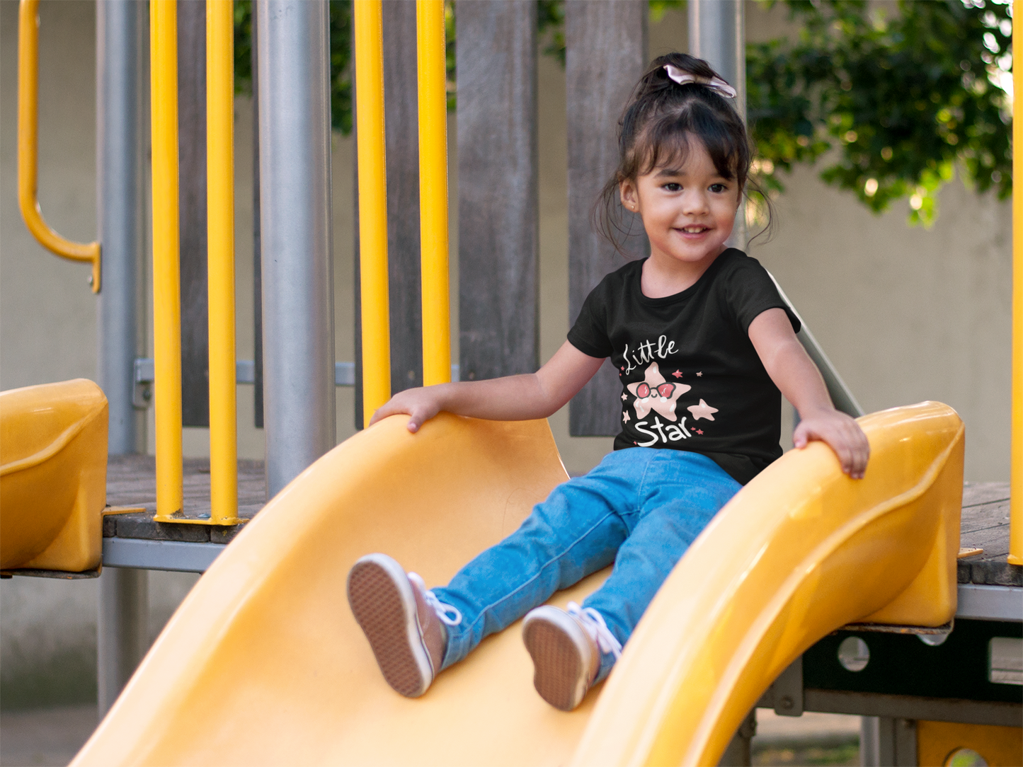Adorable "Little Star" T-Shirt for Girls - Pure Cotton Comfort