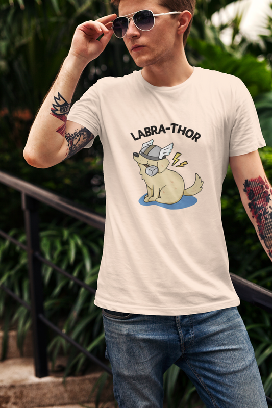 Labra-Thor Round Neck Half Sleeve T-shirt