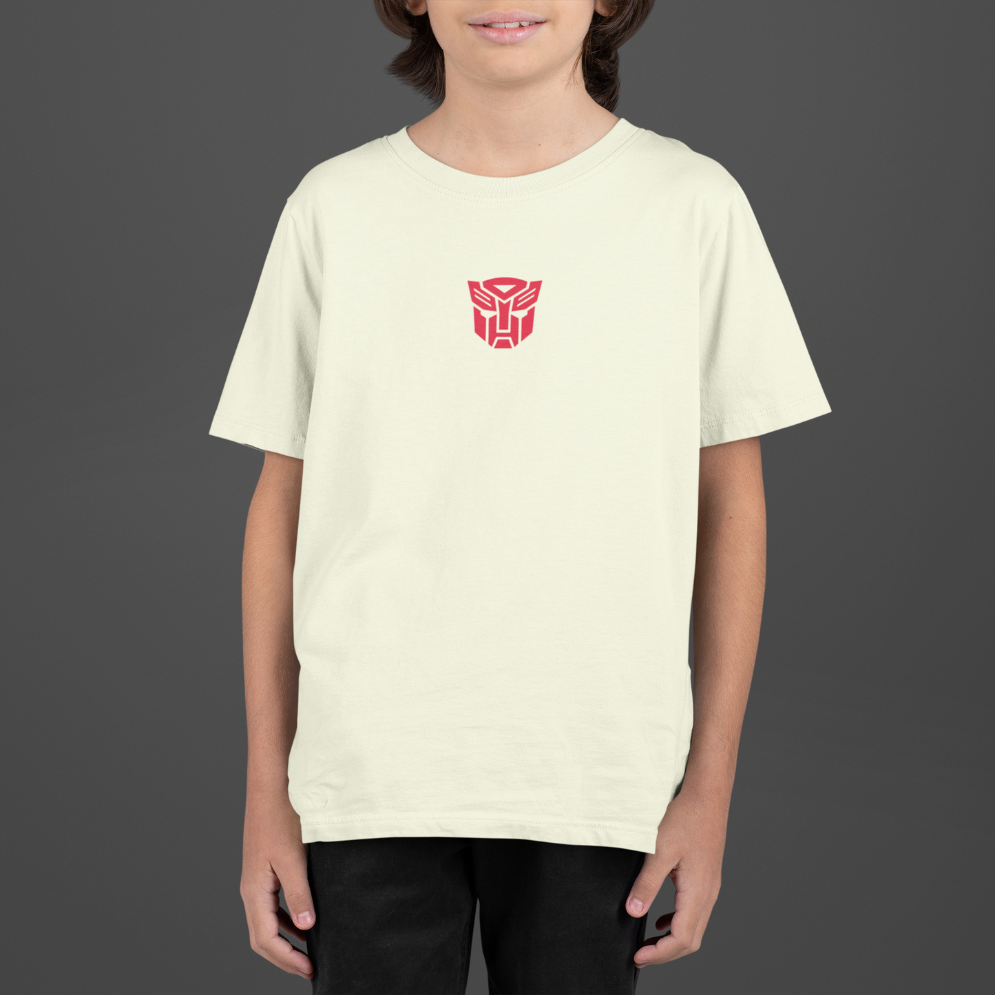 Comfortable 100% Cotton Kids T-Shirt with Iconic Optimus Prime Print