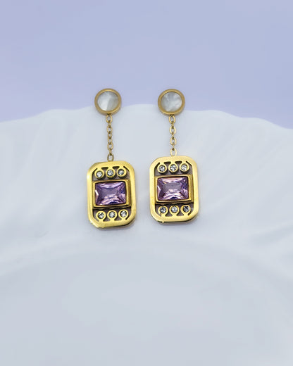 Empress Pink Crystal Drops