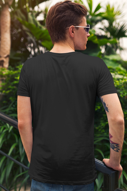 Men's Urban Lion King T-Shirt | Streetwear Graphic Tee - Black