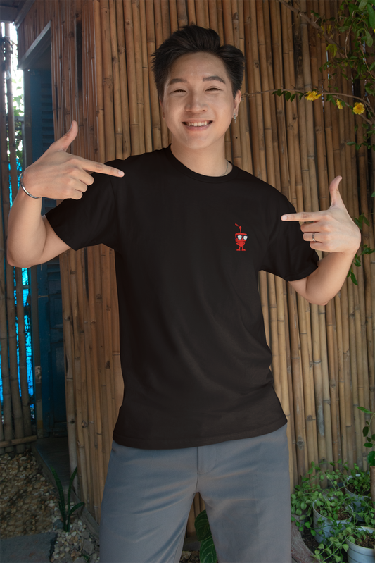The "Nerdbot" Tee | Premium Embroidered Supima Cotton Shirt