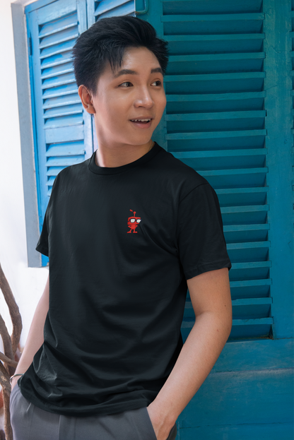 The "Nerdbot" Tee | Premium Embroidered Supima Cotton Shirt