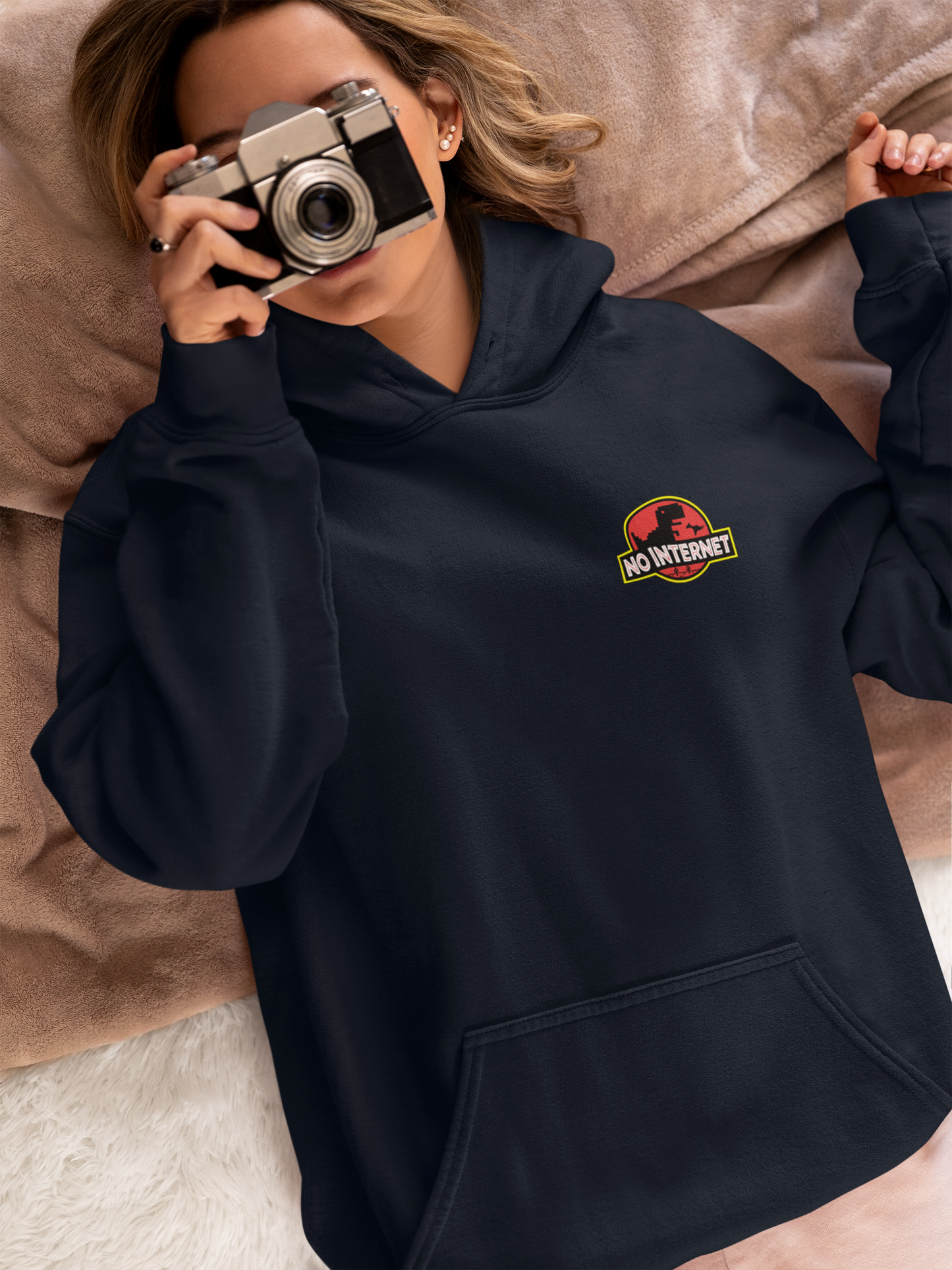 Jurassic No Signal: Dino Adventure Hoodie