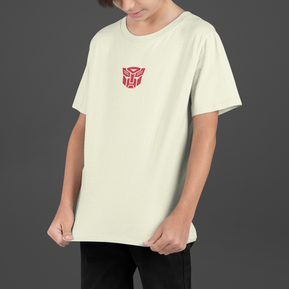 Comfortable 100% Cotton Kids T-Shirt with Iconic Optimus Prime Print