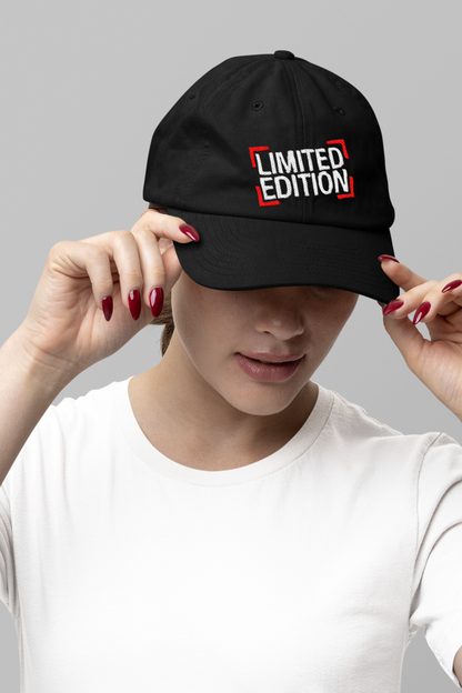 Black "Limited Edition" Baseball Cap - Exclusive Design