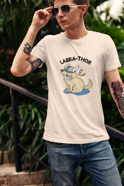 Labra-Thor Round Neck Half Sleeve T-shirt