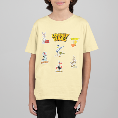 Looney Tunes Boys' Character T-Shirt | Front & Back Graphic