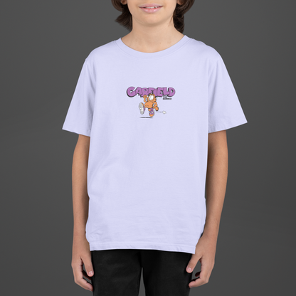 Boy's Casual Wear: Garfield Running Graphic Tee Shirt