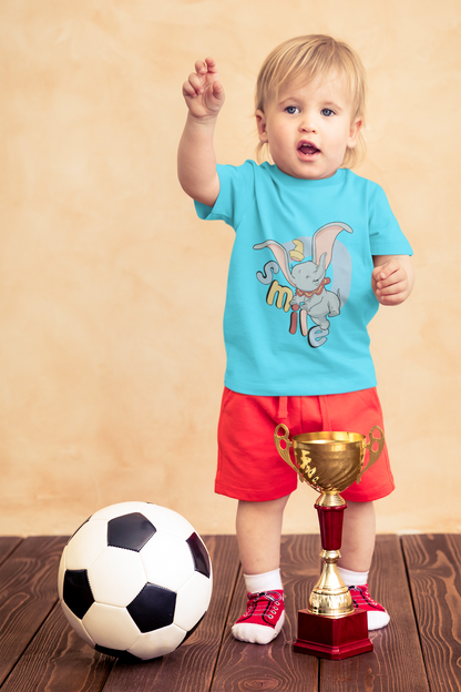 Disney Dumbo "Smile" T-Shirt for Toddlers | 100% Cotton Elephant Tee