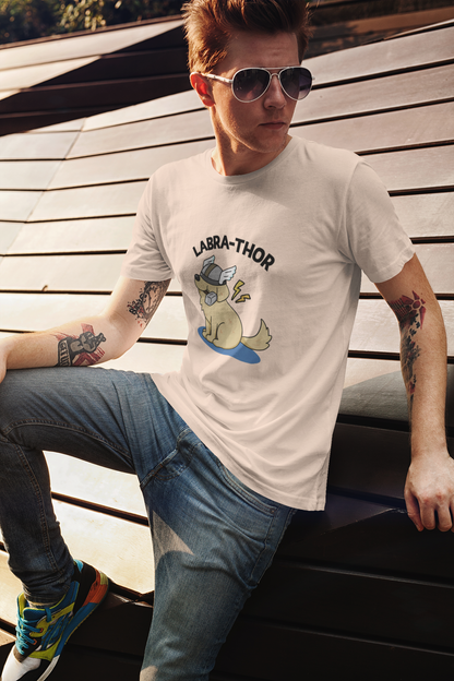 Labra-Thor Round Neck Half Sleeve T-shirt